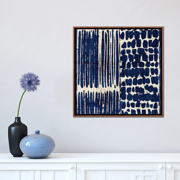 Bless international Indigo Batik III by Wild Apple Portfolio & Reviews